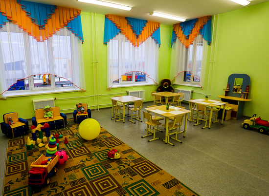 В новом детском саду в Советском районе приступили к отделке помещений